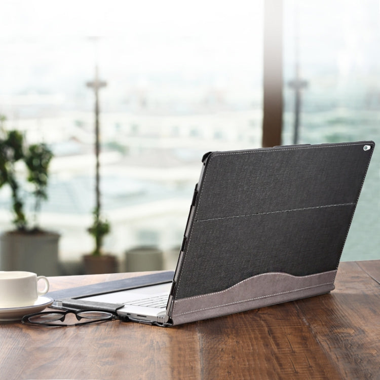 PU Leather Laptop Protective Case with Screen Stand, For Microsoft Surface Book 3 / 2 / 1 13.5 inch, For Microsoft Surface Book 3 / 2 15 inch, For Microsoft Surface Book 2 13.5 inch, For Microsoft Surface Book 2 15 inch                                 ...
