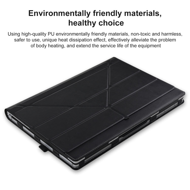 Deformation All-inclusive Leather Laptop Case, For Microsoft Surface Book 3 / 2 / 1 15 inch, For Microsoft Surface Book 13.5 inch i7, For Microsoft Surface Book 13.5 inch i5