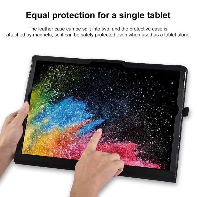 Deformation All-inclusive Leather Laptop Case, For Microsoft Surface Book 3 / 2 / 1 15 inch, For Microsoft Surface Book 13.5 inch i7, For Microsoft Surface Book 13.5 inch i5
