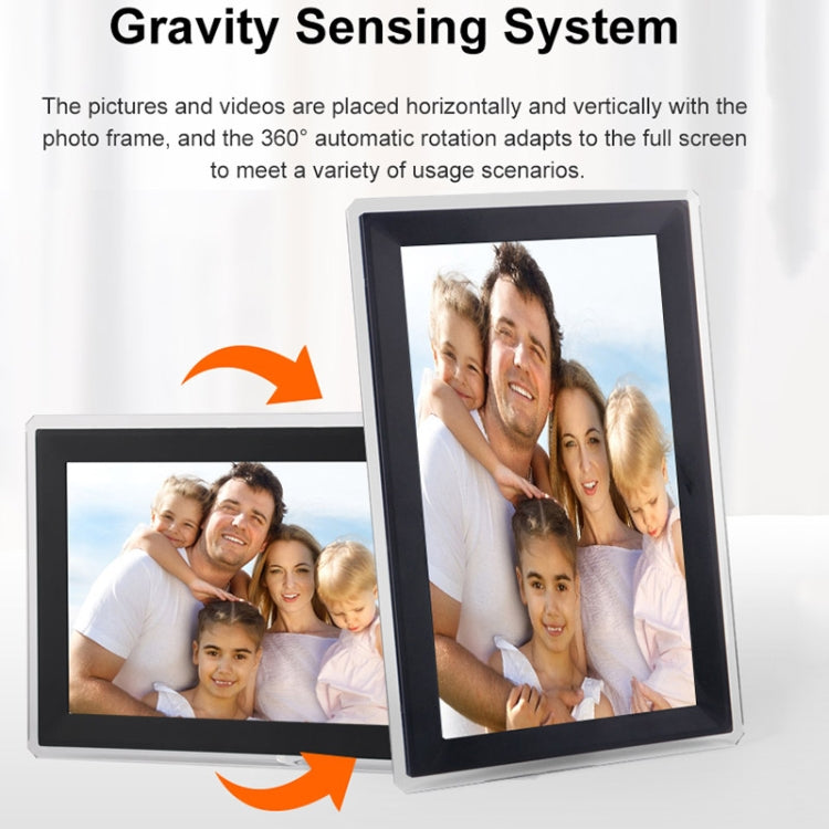 15.6 inch IPS Screen Digital Cloud Photo Frame Wall Mounted LED Advertising Machine, US Plug, UK Plug, EU Plug, AU Plug