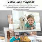 15.6 inch IPS Screen Digital Cloud Photo Frame Wall Mounted LED Advertising Machine, US Plug, UK Plug, EU Plug, AU Plug