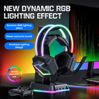 ONIKUMA X20 RGB Colorful Head-mounted Wired Gaming Earphone, Length: 1.8m, X20