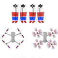 2 Pairs Sunnylife 7238F-3C For DJI Mavic Air 2 Double-sided Two-color Low Noise Quick-release Propellers