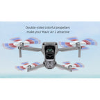 2 Pairs Sunnylife 7238F-3C For DJI Mavic Air 2 Double-sided Two-color Low Noise Quick-release Propellers