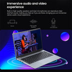 14 inch Windows 11 Laptop, Gen 4th Intel Core i3 CPU, 180 Degree Rotation Axis, 8GB+128GB, 8GB+256GB, 8GB+512GB, 8GB+1TB, 16GB+128GB, 16GB+256GB, 16GB+512GB, 16GB+1TB