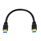 USB 3.0 Male To USB 3.0 Male Double End USB Cable, 0.3m, 0.6m, 1m
