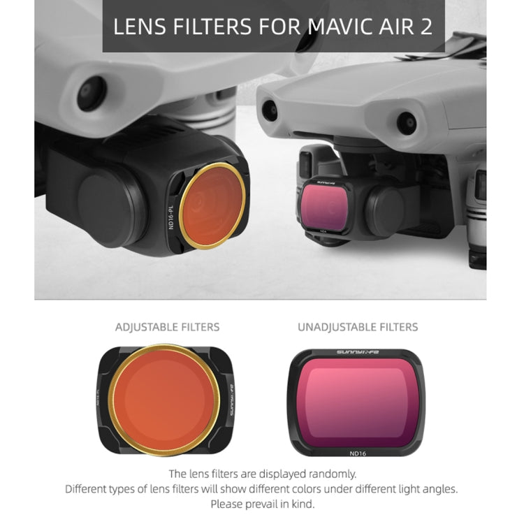 Sunnylife AIR2-FI9281 For DJI Mavic Air 2 ND8 Coating Film Lens Filter, ND8