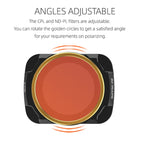 Sunnylife AIR2-FI9282 For DJI Mavic Air 2 ND16-PL Coating Film Lens Filter, ND16-PL