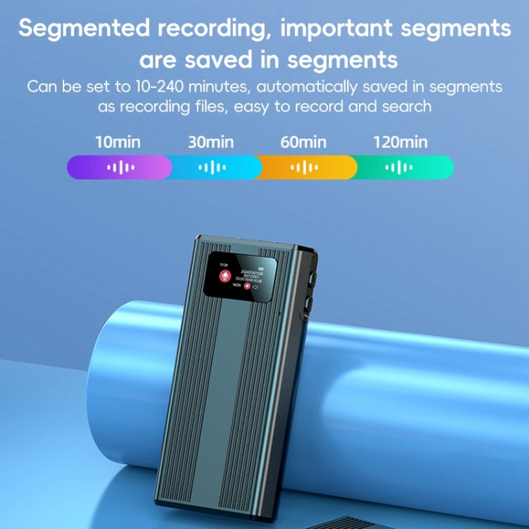 ZD42B Magnetic Sound Control Smart Noise Reduction Voice Recorder, 16GB, 32GB