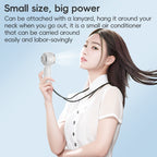 Mini Turbine Handheld Cute Rabbit Electric Fan