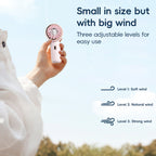 Mini Turbine Handheld Cute Rabbit Electric Fan