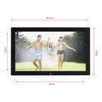 18.5 inch IPS Screen Digital Photo Frame, US Plug, EU Plug