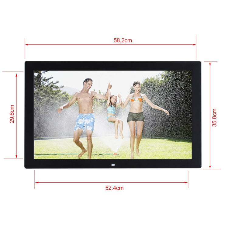 23.6 inch LED Screen Digital Photo Frame, US Plug, EU Plug