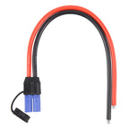 EC5 Male Connector Cable Car Power Emergency Start Silicone Soft Cable, Male Plug