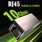 10Gbps RJ45 Female to Female in Line Coupler Cat8 / Cat7 / Cat6 / Cat5 Ethernet Cable Extender Adapter