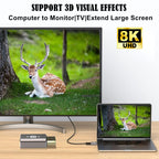 8K Ultra DP Female to Female Adapter