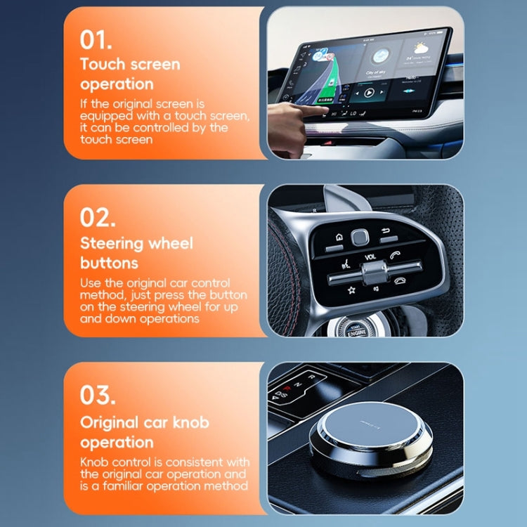 USB, USB-C / Type-C Wired to Wireless Car CarPlay Box Adapter for iPhone