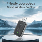 For iPhone Car CarPlay Box Wired to Wireless Auto Adapter, For iPhone (Black), For iPhone (White)
