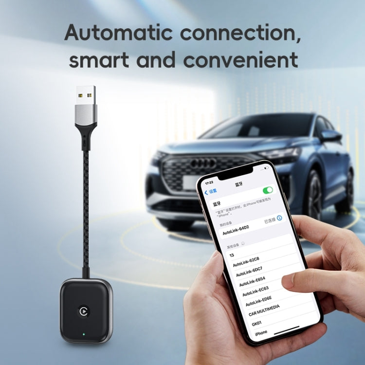 For iPhone Car Apple CarPlay Box Wired to Wireless Adapter, For iPhone
