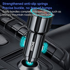 WEKOME WP-C49 Pop Digital Series USB, USB-C / Type-C 63W Fast Car Charger, WP-C49