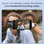 SX88 1 TX + 2 RX Smart Noise Reduction Lavalier Wireless Microphone, Type-C, 8 Pin
