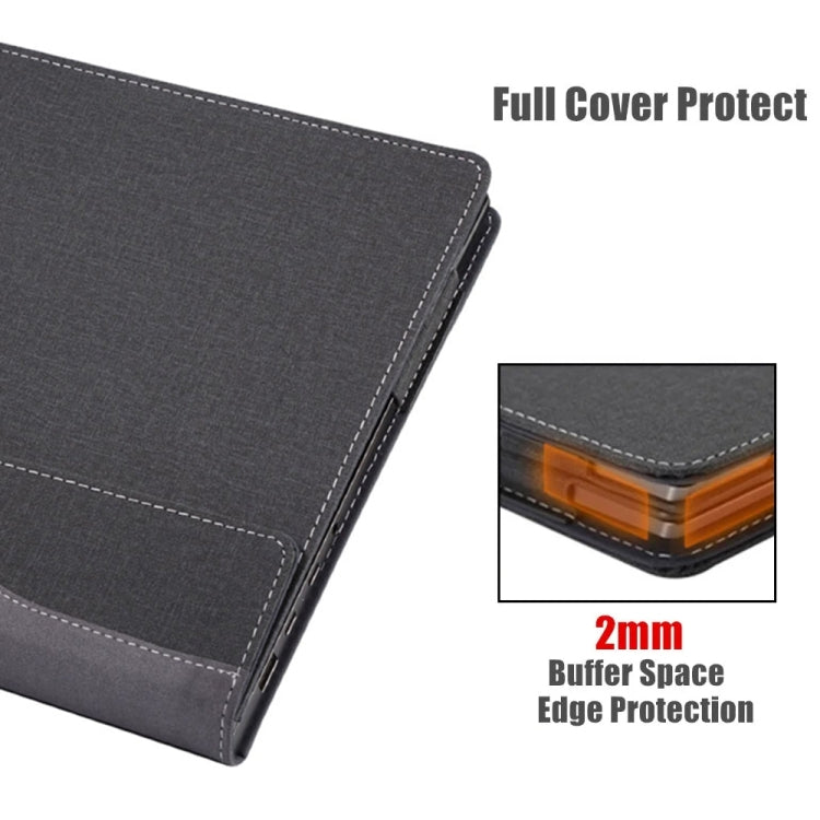 Leather Laptop Shockproof Protective Case, For Dell Pro 16 PC16255 / 16 DC16250, For Dell 16 Plus / Pro 16 Plus, For Dell Latitude 7455 14 inch, For Dell Latitude 7450 14 inch, For Dell Latitude 7440 14 inch, For Dell Latitude 3430 14 inch             ...