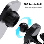 CW12 15W Max QI Standard Magnetic Wireless Charging Car Holder, CW12