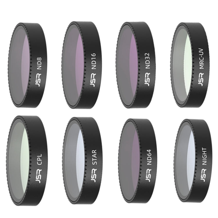 For DJI Neo JSR KB Series Drone Lens Filter, MCUV, CPL, ND8, ND16, ND32, ND64, ND8PL, ND16PL, ND32PL, ND64PL, NIGHT, STAR, Black Mist 1/4, Streak Drawing Blue, 3 in 1 CPL ND8/16, 4 in 1 CPL ND8 Brushed Black Mist, 4 in 1 ND8-64, 6 in 1 ND8-64 CPL STAR ...
