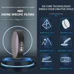 For DJI Neo JSR KB Series Drone Lens Filter, MCUV, CPL, ND8, ND16, ND32, ND64, ND8PL, ND16PL, ND32PL, ND64PL, NIGHT, STAR, Black Mist 1/4, Streak Drawing Blue, 3 in 1 CPL ND8/16, 4 in 1 CPL ND8 Brushed Black Mist, 4 in 1 ND8-64, 6 in 1 ND8-64 CPL STAR ...