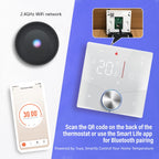 WiFi Smart Home LED Thermostat with Matter, BHT-009GALW-MT Water Heating, BHT-009GBLW-MT Electric Heating, BHT-009GCLW-MT Boiler Heating