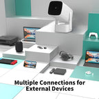 Y7S 720P Android 11 OS Portable Home WiFi Projector with Speaker, Allwinner H713, RK3326