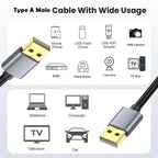 USB2.0 Male to Male Extension Data Charging Cable, 0.3m, 1.8m, 3m, 5m, 10m