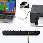 USB 2.0 A Male to B Male Square Port Printer Data Transmission Extension Cable, 0.3m, 1.8m, 3m, 5m, 10m
