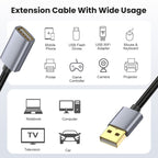 USB2.0 A Male to A Female Extension Data Charging Cable, 0.3m, 1.8m, 3m, 5m, 10m