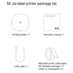 Original Xiaomi Mijia Portable Label Printer Set, Label Printer Set