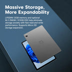 Jumper EZpad V12 Pro Tablet PC, No Keyboard, 12 inch Windows 11 Home OS Intel Alder Lake N95 Quad Core, 12GB+256GB, 12GB+512GB