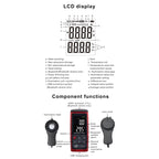BENERECH GT1050 Professional Digital Light Lux Meter