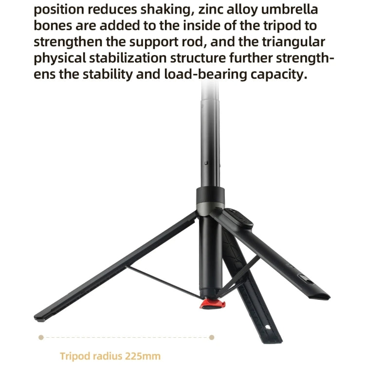 Xiaomi XMBJZPG01YM Zoom Floor Standing Bluetooth Stand Selfie Stick