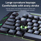 Yesido KB21 104-key 1.5m USB Wired Keyboard with Breathing Light, KB21