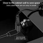 For LeadingIdeal L9 / L8 / L7 / L6 PD65W Type-C Elbow to Type-C, 8 Pin Spring Charging Cable