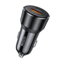 Yesido Y64 PD30W Type-C + QC20W USB Super Fast Car Charger, Y64