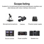 6.35mm to XRL Canon Female Dual Channel Microphone Audio Cable, 1m, 2m, 3m, 5m, 10m
