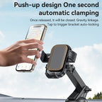 Yesido C267 Suction Cup Gravity Clamp Car Phone Holder, C267
