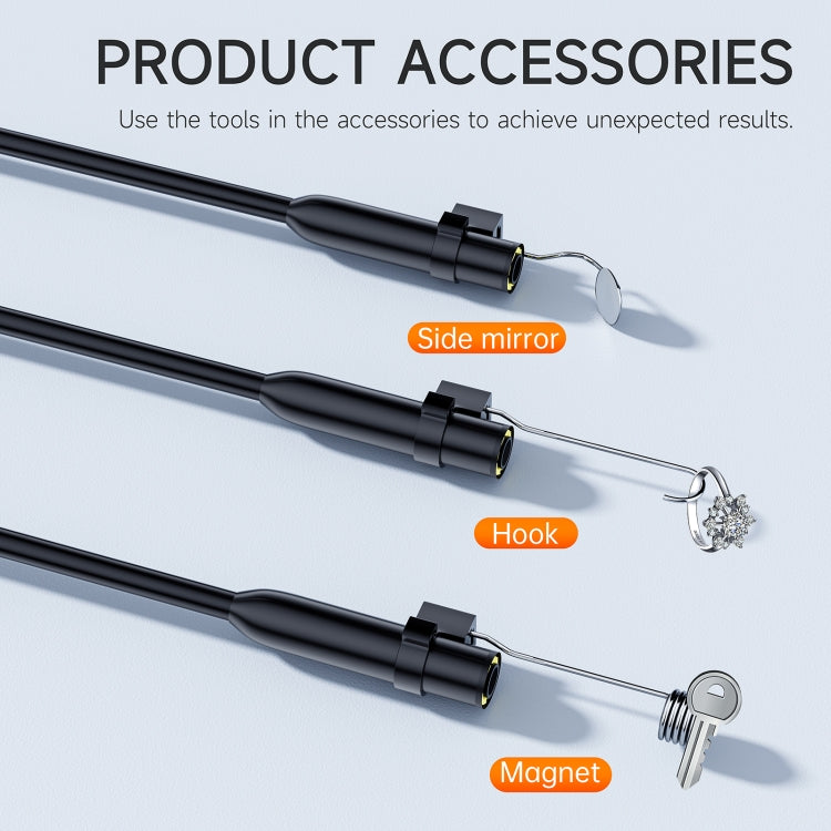 P230 8mm 2 inch Single Camera Endoscope with Screen, 2m, 5m, 10m, 15m, 20m