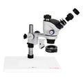 Kaisi TX-350E Ver1.3 7X-50X Zoom Trinocular Stereo Microscope with Big Base & 4K Camera, Kaisi TX-350E Ver1.3