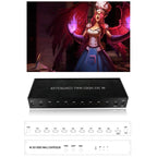 NK-BT88 4K 3x3 HDMI Video Wall Controller Multi-screen Splicing Processor with Remote Controller, UK Plug, US Plug