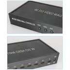 NK-BT88 4K 3x3 HDMI Video Wall Controller Multi-screen Splicing Processor with Remote Controller, UK Plug, US Plug