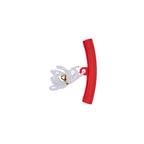 5 in 1 Car / Motorcycle Tire Repair Tool Spoon Tire Spoons Lever Tire Changing Tools with Red Tyre Protector, A2973 5 in 1