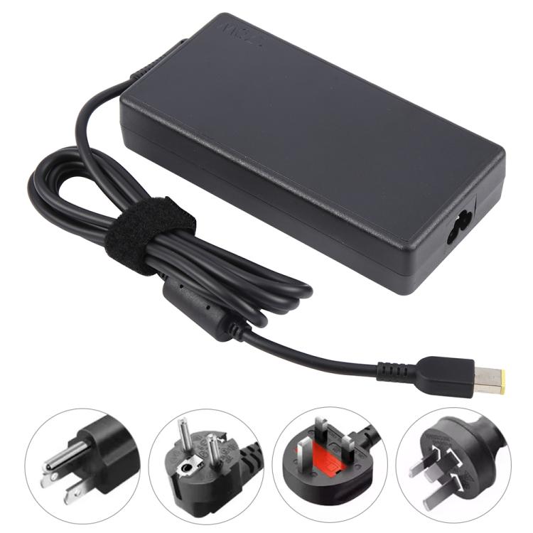 170W 20V 8.5A Laptop Notebook Power Adapter with Big Square USB Port For Lenovo Thinkpad / ThinkBook / Xiaoxin, EU Plug, US Plug, UK Plug, AU Plug
