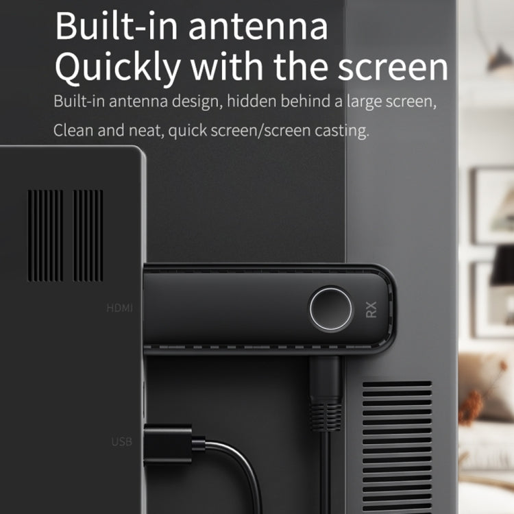 G57 Smart Wireless Assistance System HDMI Wireless Extender with Transmitter and Receiver, G57